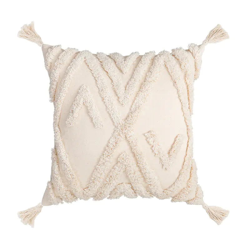 Bohemian Fringe Decor Pillowcase
